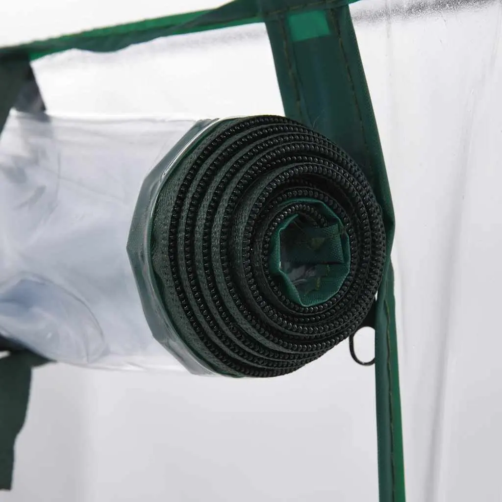 Portable Walk-In Greenhouse Tubular Steel Frame PVC Cover 102x52x150cm Transparent