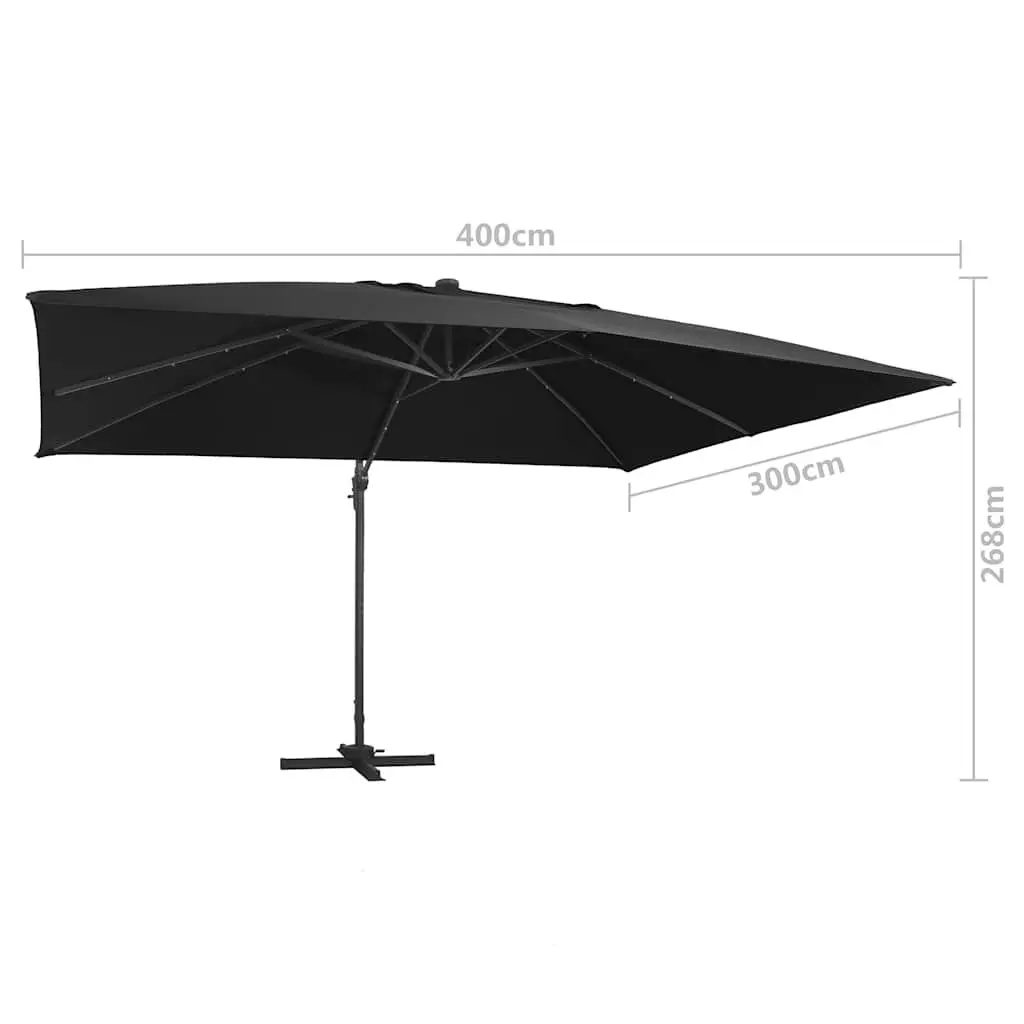 Cantilever Garden Parasol for Outdoor Use