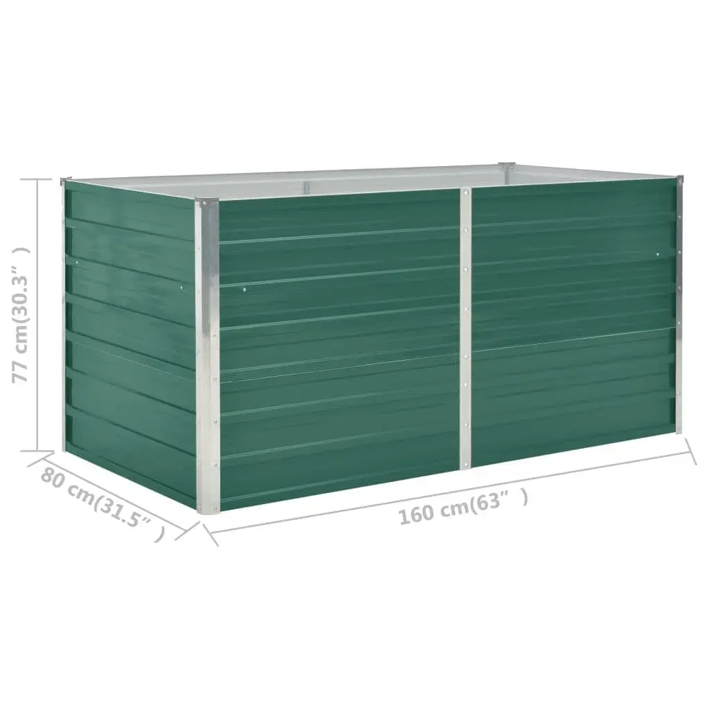 Raised Garden Bed 160x80x77cm for Various Settings