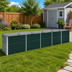 Practical Galvanised Steel Planter for Everyday Gardening