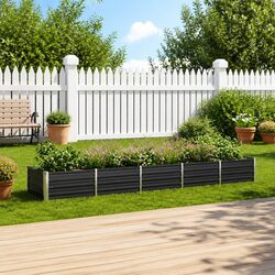 Functional Galvanised Steel Garden Bed for Easy Gardening