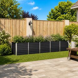Practical Galvanised Steel Raised Garden Bed for Your Space
