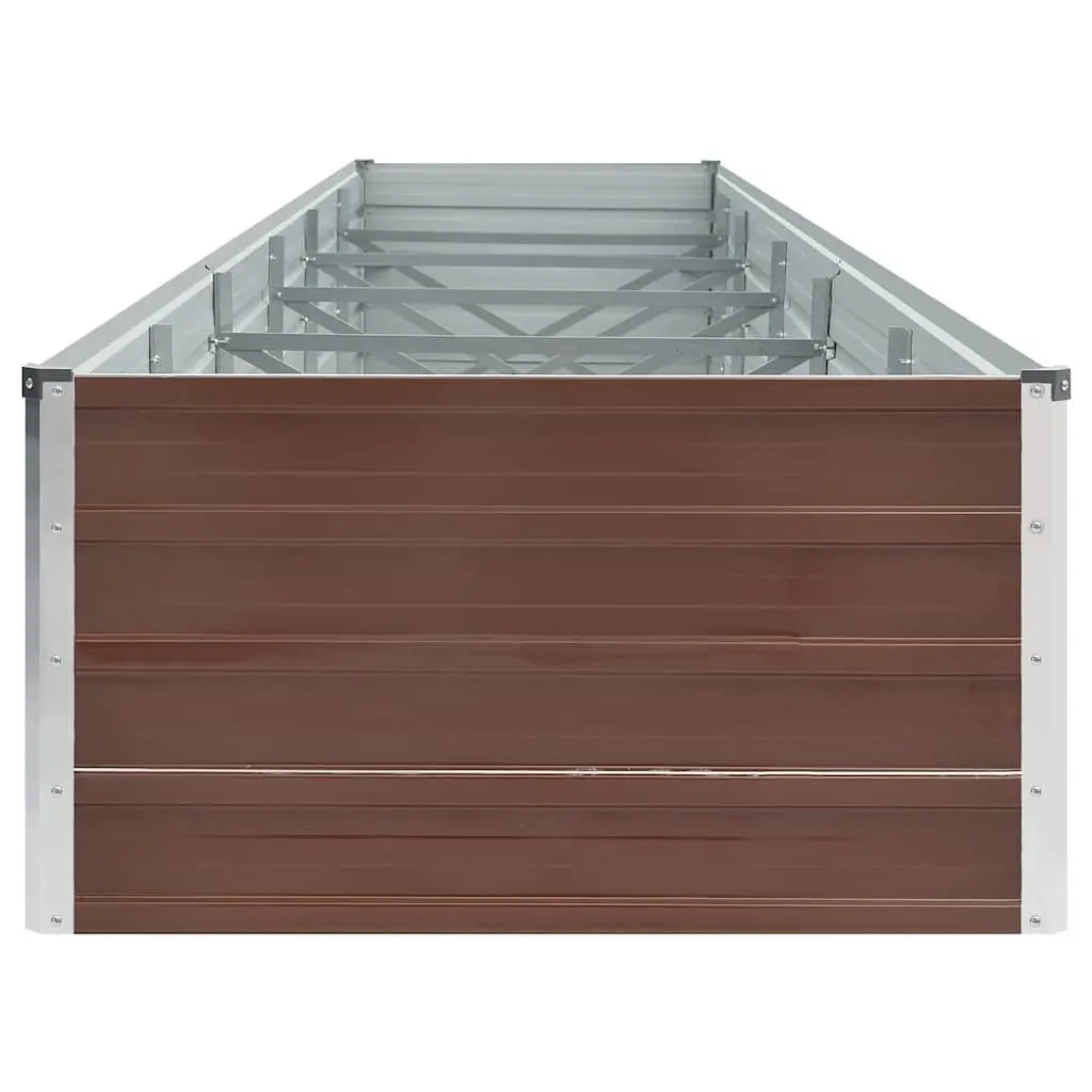 Raised Garden Bed Galvanised Steel Outdoor Planter Box Vegetable Flower Herb Pot