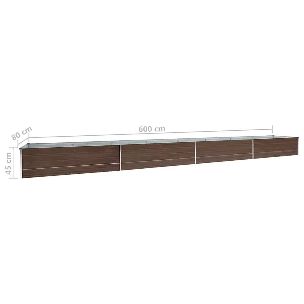 Raised Garden Bed Planter Box Outdoor Gardening Flowers Vegetables Herbs