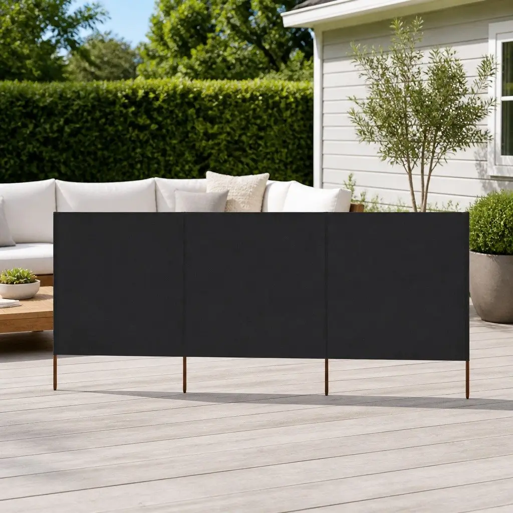 3-Panel Wind Screen for Various Outdoor Uses