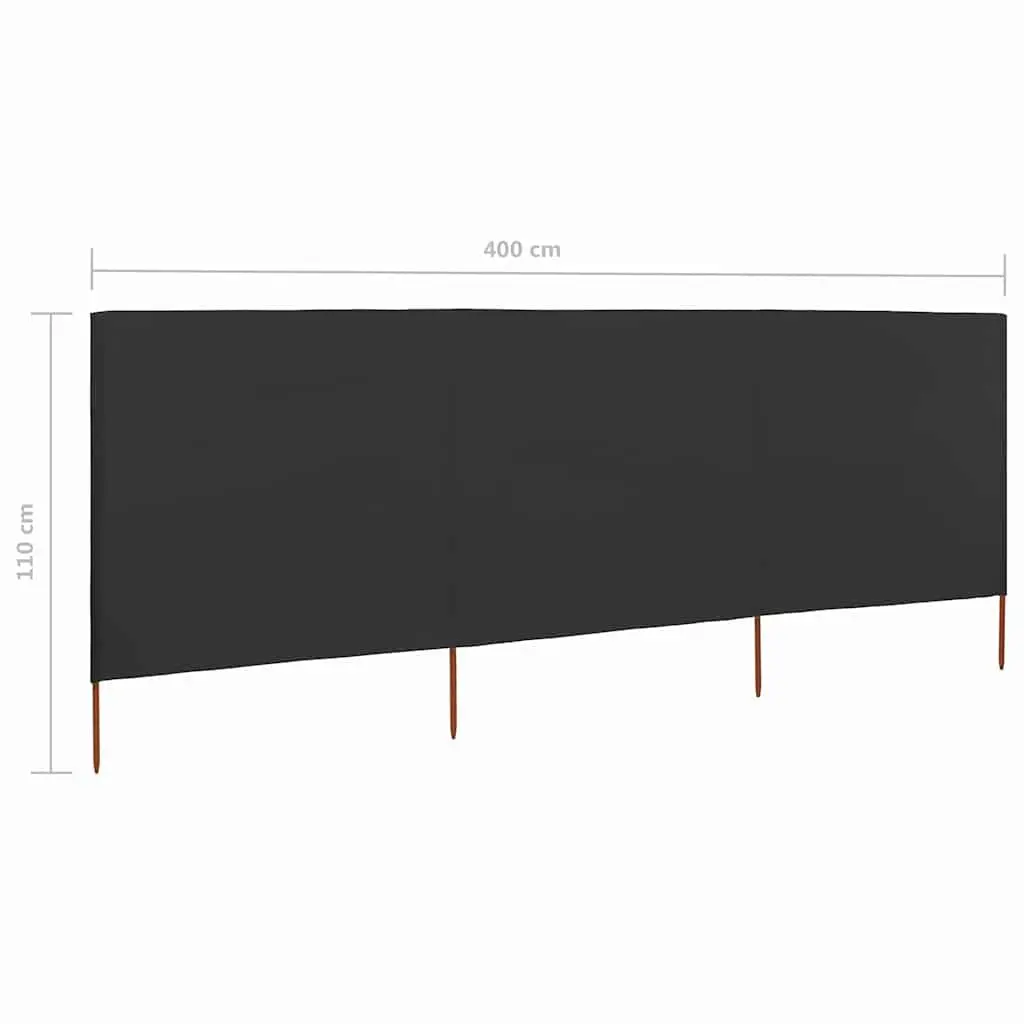 3-Panel Wind Screen for Various Outdoor Uses