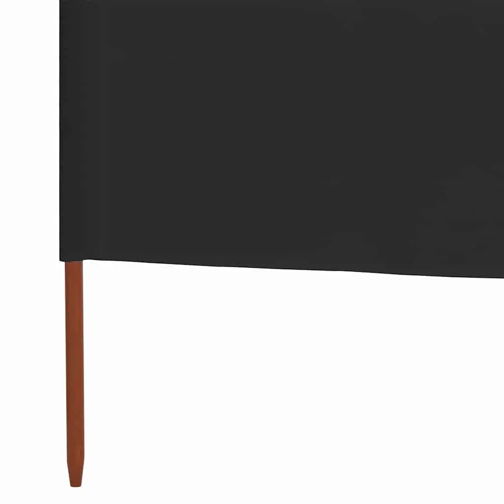3-Panel Folding Wind Screen Outdoor Garden Shelter Anthracite 400x160cm