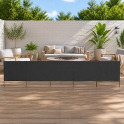 Flexible 5-Panel Folding Wind Screen for Your Patio