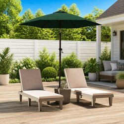 Practical Green Parasol 200x224cm for Outdoor Use