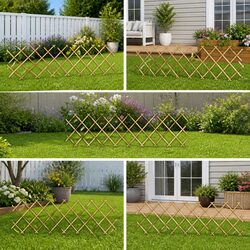 Functional Wooden Trellis Fence Panels for Your Garden