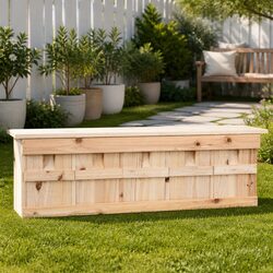 Practical 5-Room Sparrow House for Garden Use