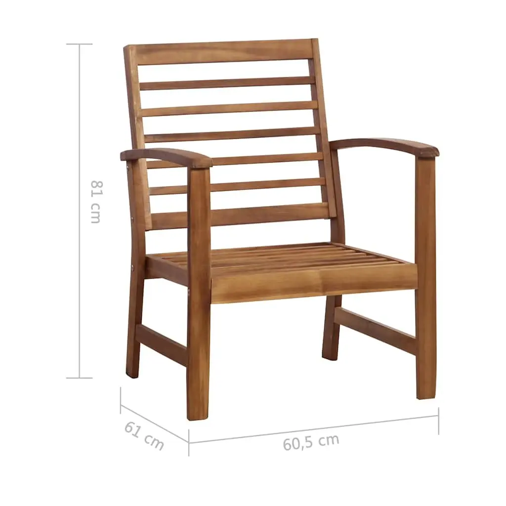 4 Piece Garden Lounge Set for Relaxation