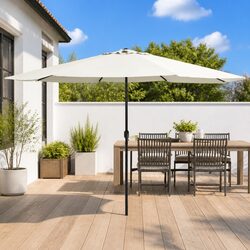 Practical 390cm Garden Parasol: Perfect for Outdoor Events