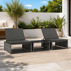 Versatile Garden Lounge Set: Chairs for Relaxing Outdoors