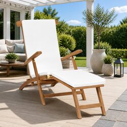 Deck Chair for Garden Relaxation