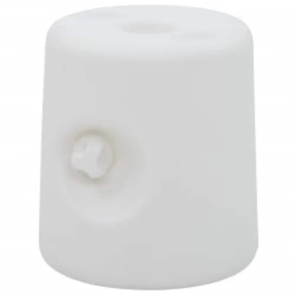 Gazebo Weights PE Plastic 4 Piece Set Fillable White