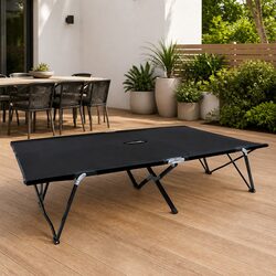 Versatile Two Person Folding Lounger for Camping Use