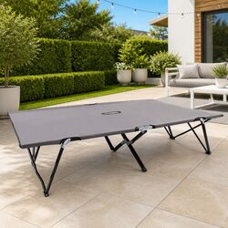 Folding Camping Lounger for Two: Perfect for Outdoor Use
