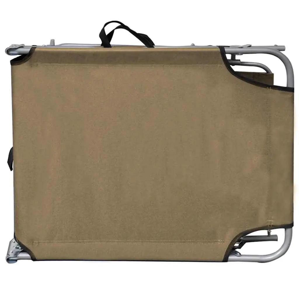 Sun Lounger with Canopy for Outdoor Use