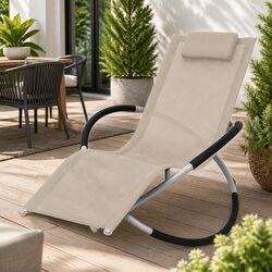 Practical Folding Sun Lounger for Your Patio