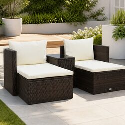 Practical 5 Piece Garden Lounge Set for Any Outdoor Space