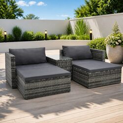 Versatile 5-Piece Outdoor Lounge Set for Any Space