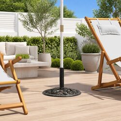Practical Cast Iron Umbrella Base for Your Patio Needs