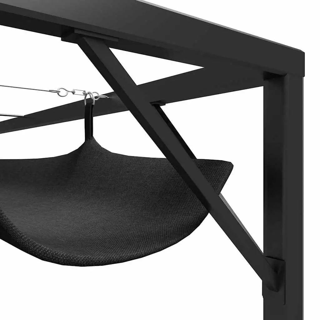 Garden Gazebo Powder-coated Metal 3x3m Anthracite Retractable Roof Canopy
