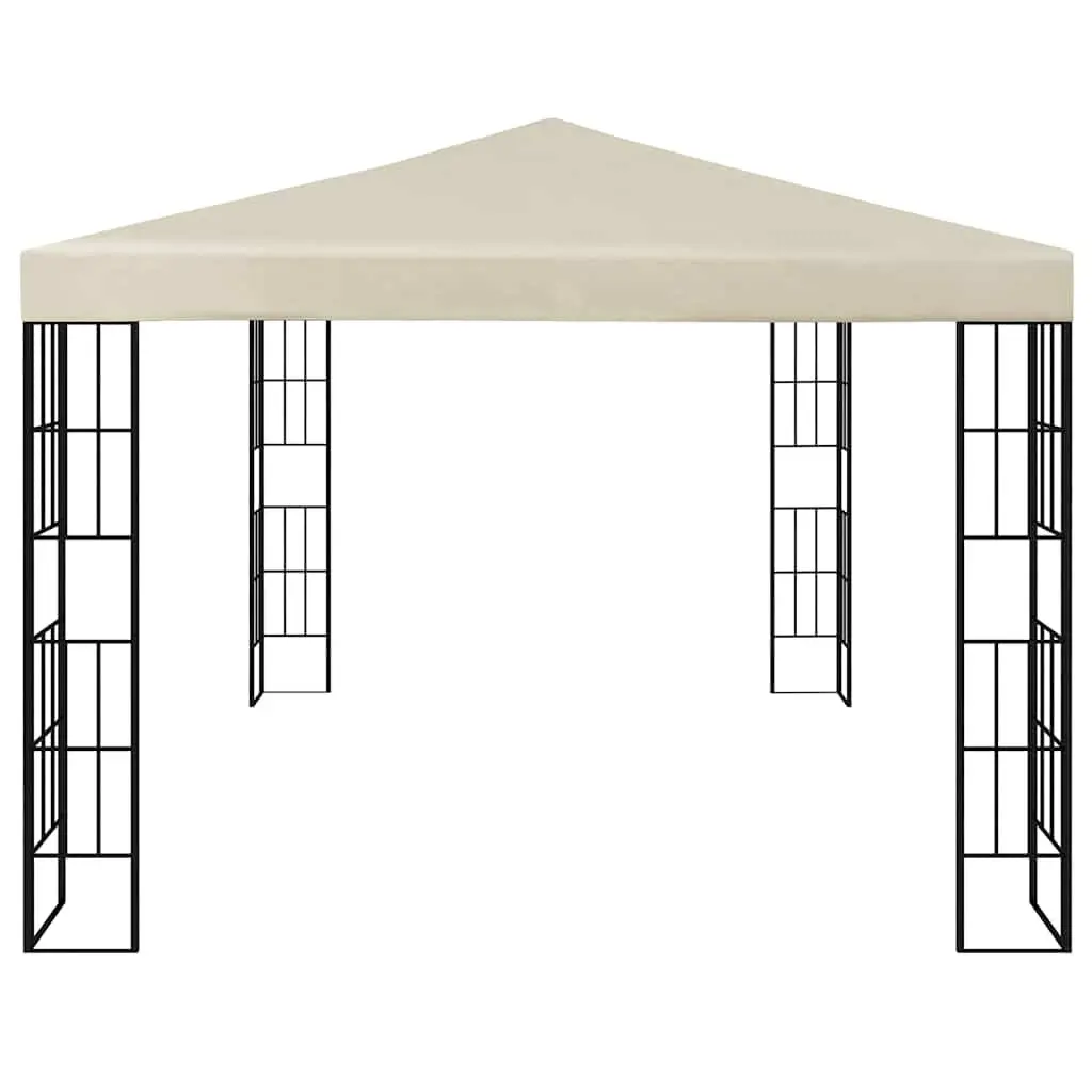 3x4 m Cream Gazebo for Outdoor Gatherings