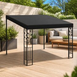 Practical Wall-Mounted Gazebo for Outdoor Enjoyment