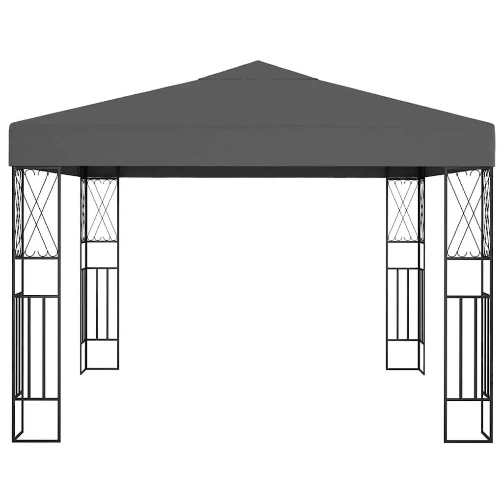Gazebo 3x3 m Outdoor Canopy Steel Frame Vented Shade Garden Patio Shelter