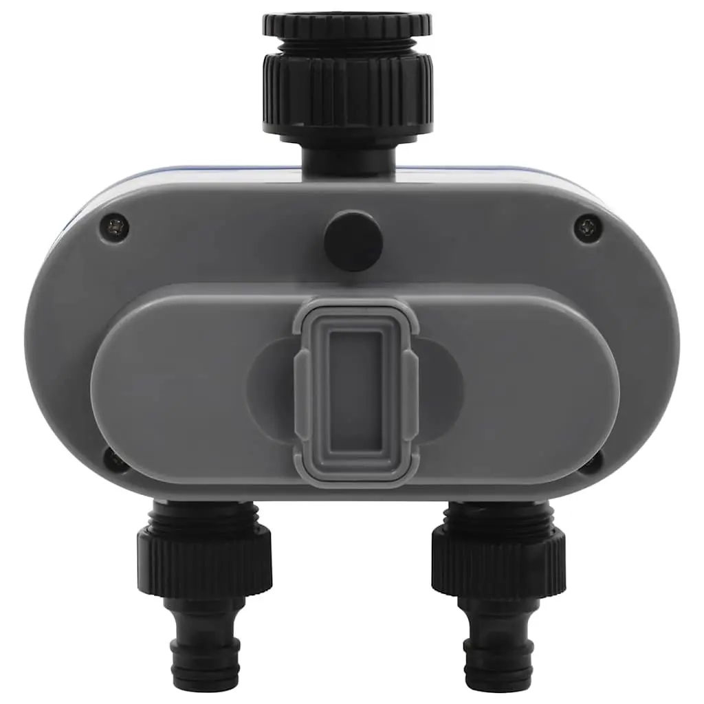 Automatic Sprinkler Controller Digital Dual Outlet Water Timer for Garden Lawn