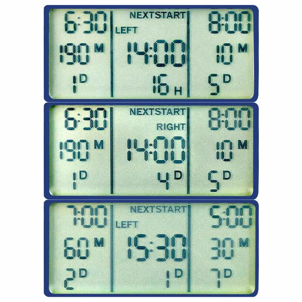 Automatic Sprinkler Controller Digital Dual Outlet Water Timer for Garden Lawn
