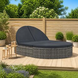 Sun Lounger for Outdoor Gatherings and Relaxation