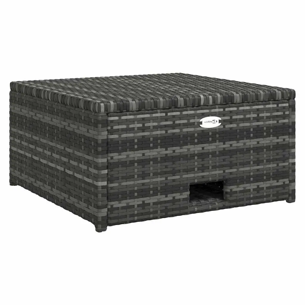 Garden Lounge Set 4 Piece Outdoor Furniture Poly Rattan Sofa Table Cushions