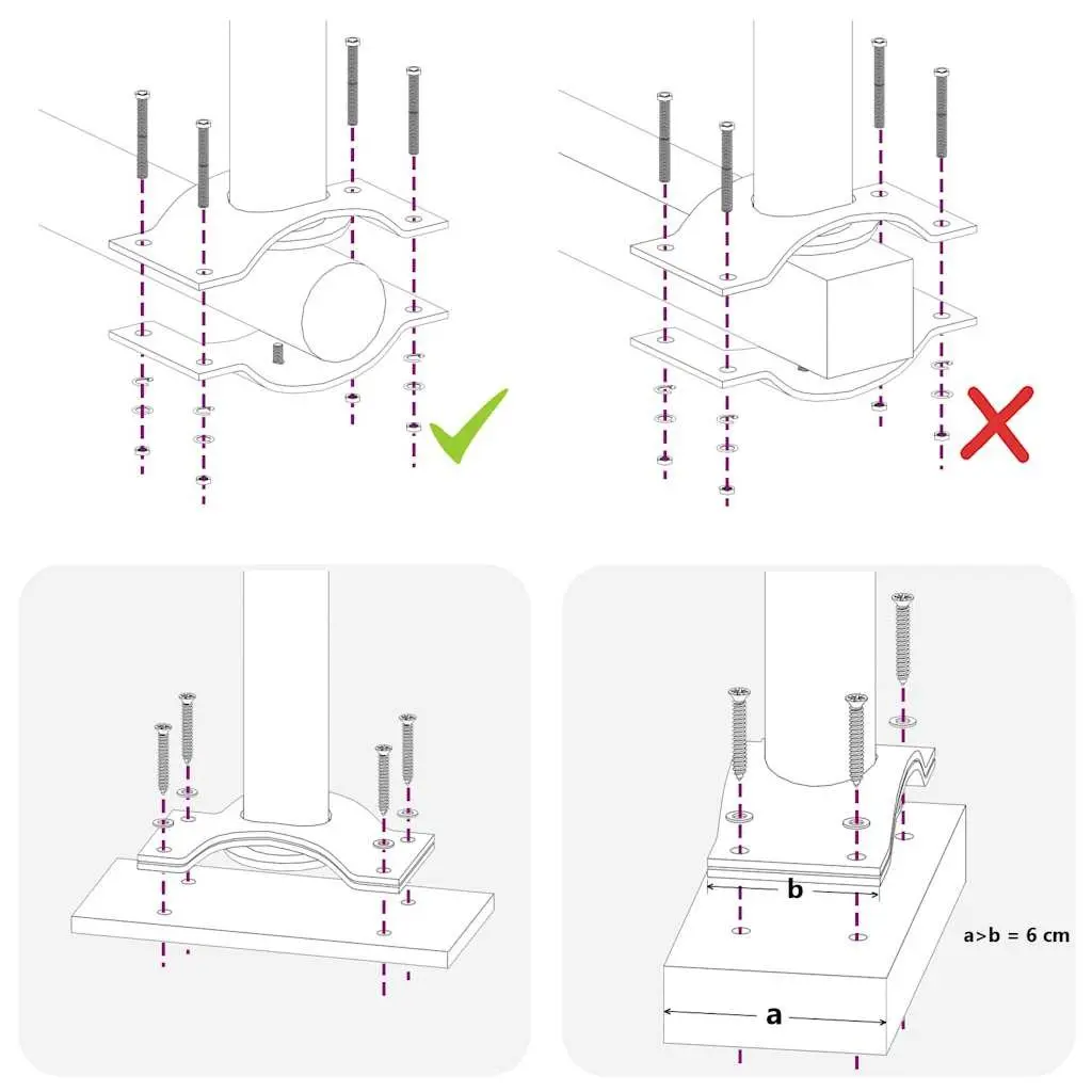 Retractable Side Awning 80x300 cm for Home Use