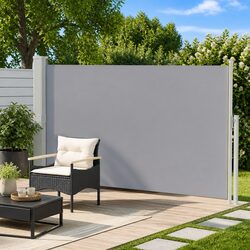 Practical Grey Retractable Awning 170x300cm for Outdoor Use