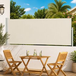 Versatile 100x300cm Retractable Awning for Patios and Balconies