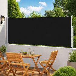 Practical Side Awning 120x500 cm Black for Everyday Use
