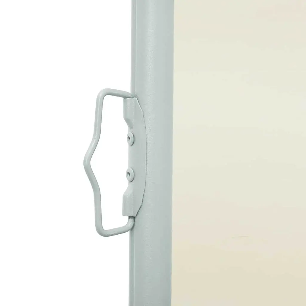 Retractable Side Awning Outdoor Privacy Screen Shade 140x500cm Cream