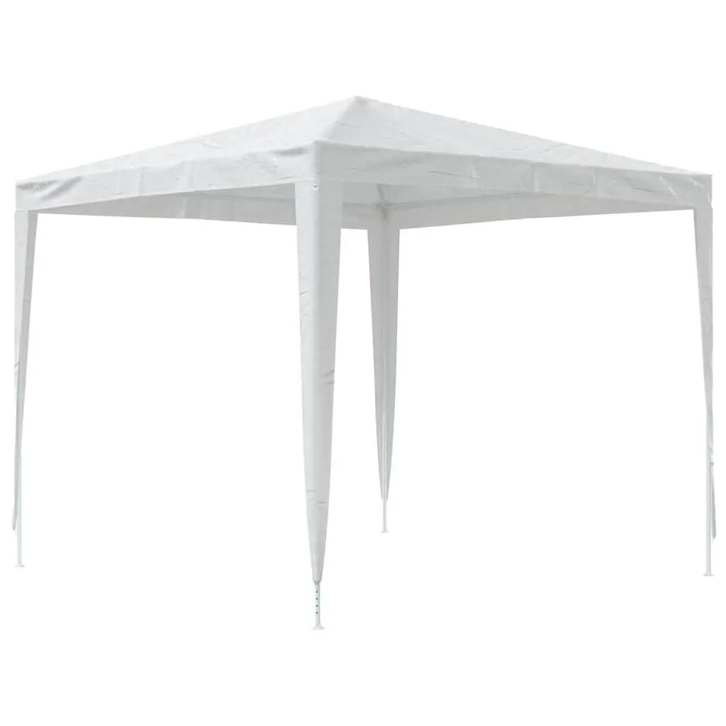 Party Tent Iron 2.5x2.5m White Canopy Gazebo Outdoor Structure
