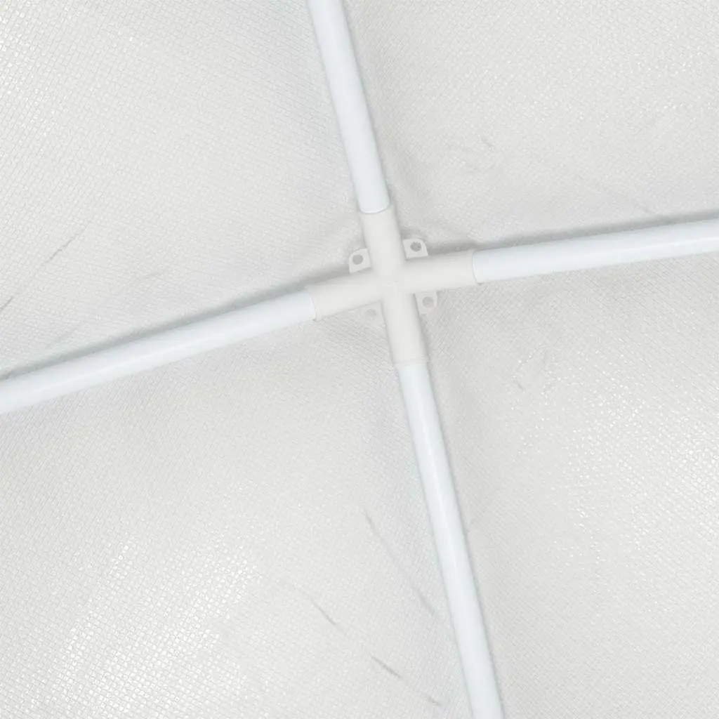 Party Tent Iron 2.5x2.5m White Canopy Gazebo Outdoor Structure