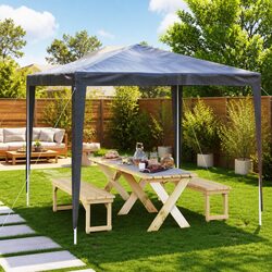 Versatile 2.5x2.5m Garden Gazebo for Any Occasion