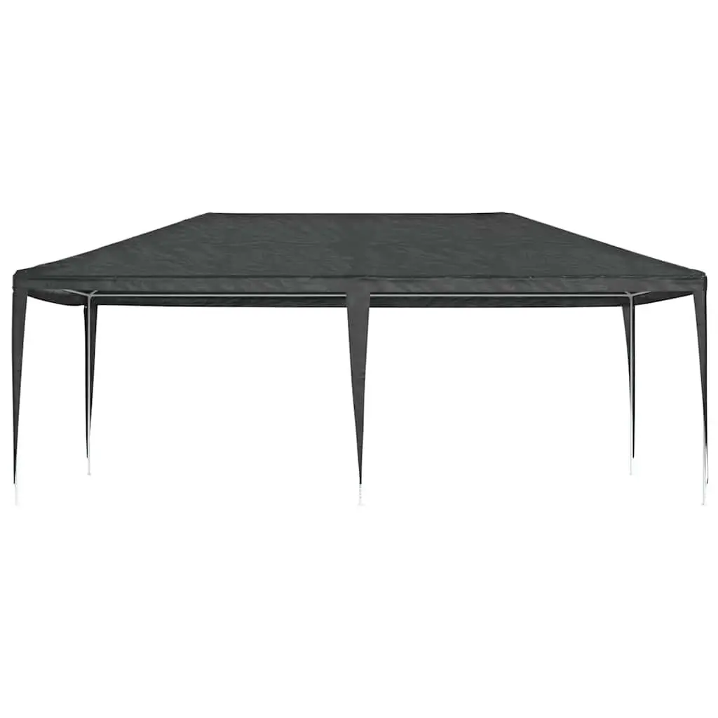 Outdoor Canopy Steel Frame 4x6m Anthracite Party Tent Water Resistant UV Protection Garden Shelter Portable Easy Assembly
