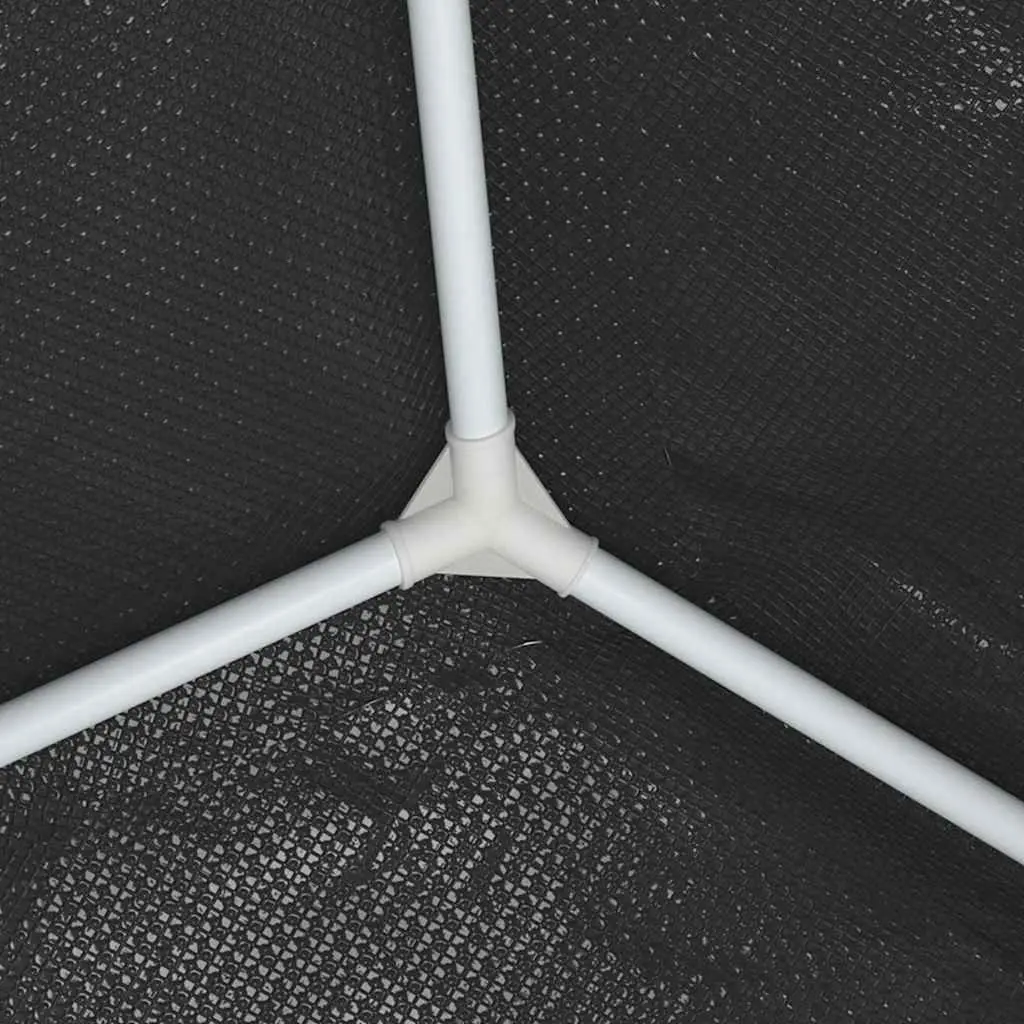 Outdoor Canopy Steel Frame 4x6m Anthracite Party Tent Water Resistant UV Protection Garden Shelter Portable Easy Assembly