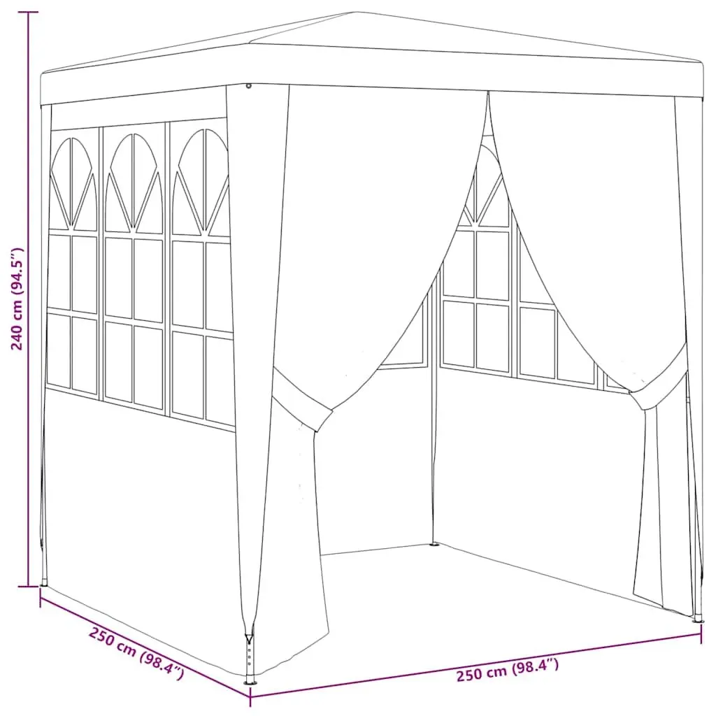 2.5x2.5m Tent for Outdoor Events