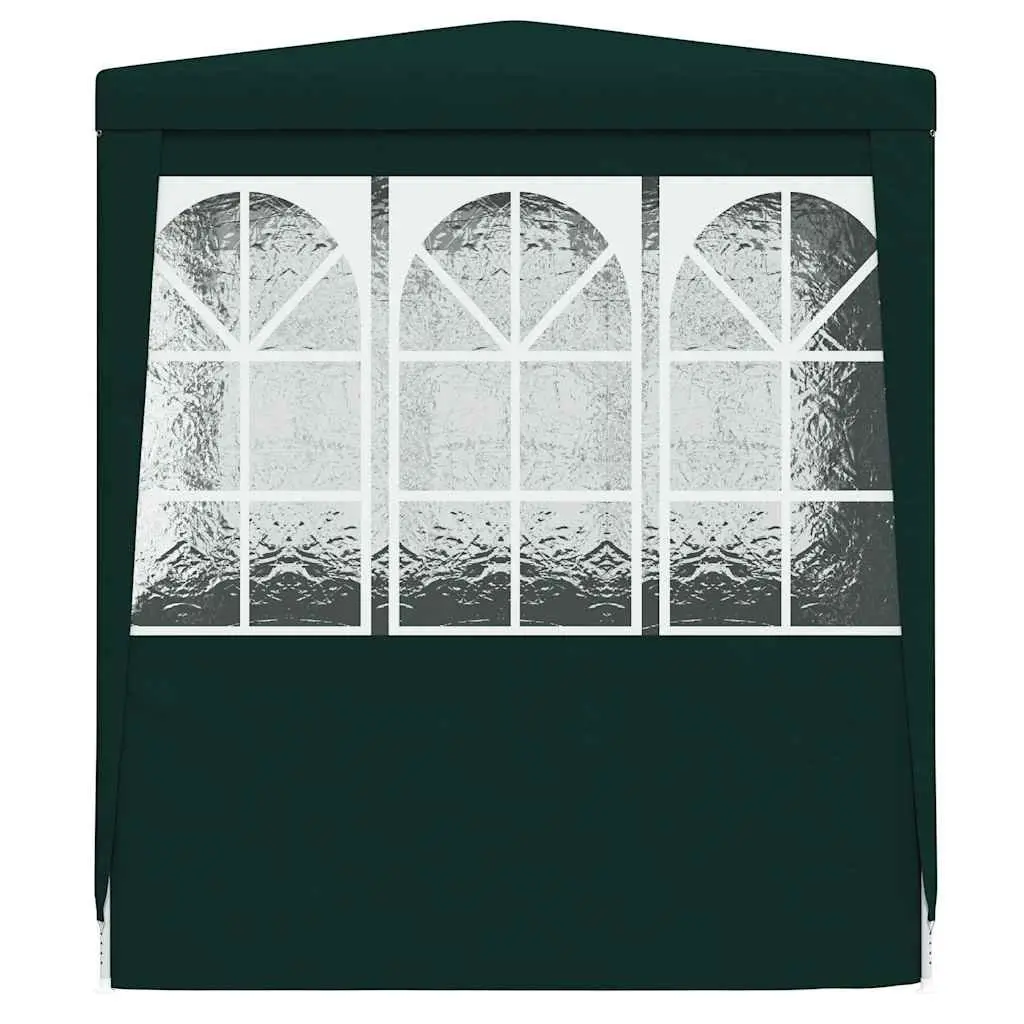 Party Tent 2x2m Green Outdoor Canopy Gazebo with Side Walls Door Windows