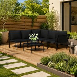 Versatile 6 Piece Lounge Set for Your Outdoor Spaces