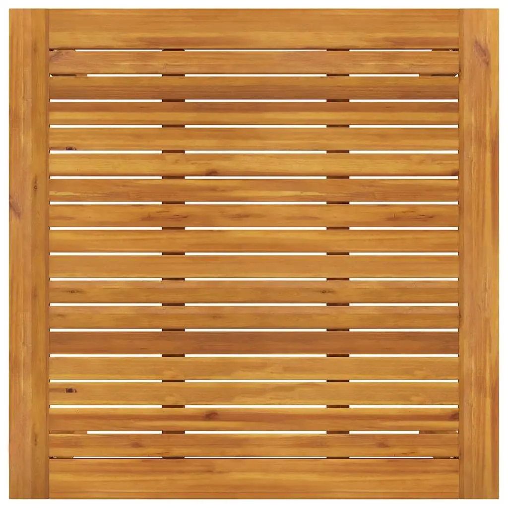 Outdoor Dining Table 85x85cm Garden Patio Furniture Solid Wood Square Design