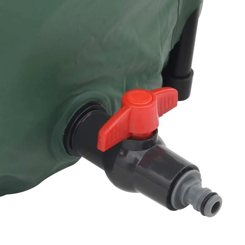 Rain Water Tank Collapsible 1350L Garden Watering Storage Barrel with Spigot